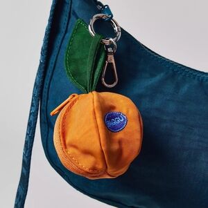 Baggu Mandarin Bag Charm Clementine Keychain